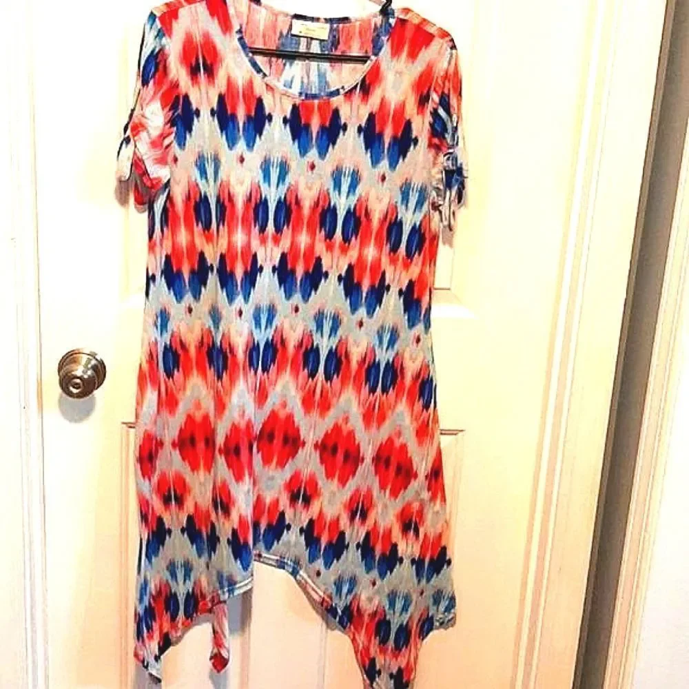 BOBBIE & BROOKS 95% POLYESTER AND 5% SPANDIX DRESS - Picture 3 of 11